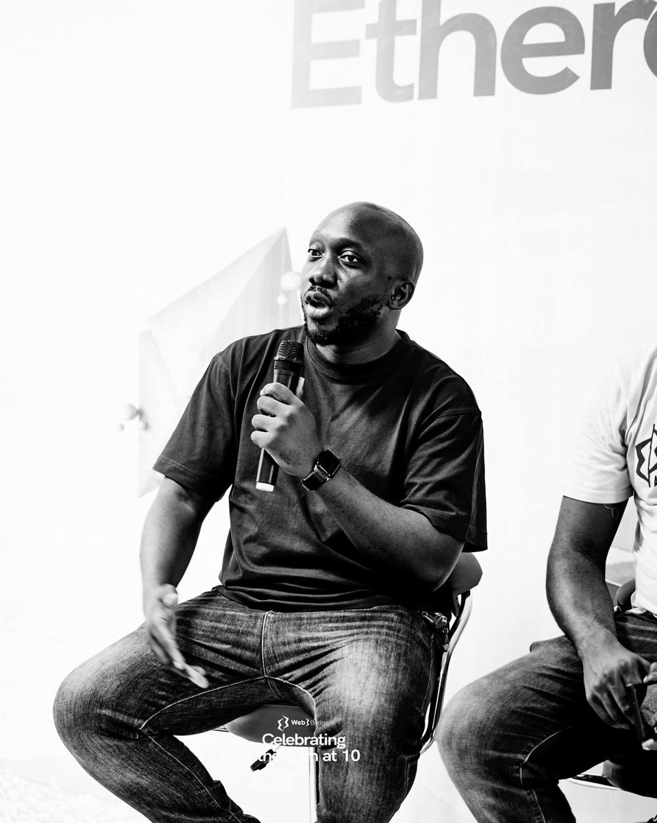 officialhondan's tweet image. Honored to represent @RomeProtocol at Ethereum at 10 by @Web3Bridge in the heart of Africa🏛️.

Sharing how we're building the execution layer for a modular future with fast, interoperable infra across Ethereum &amp;amp; Solana. Africa’s builders deserve nothing less. 
#ETH10 #ModularL2