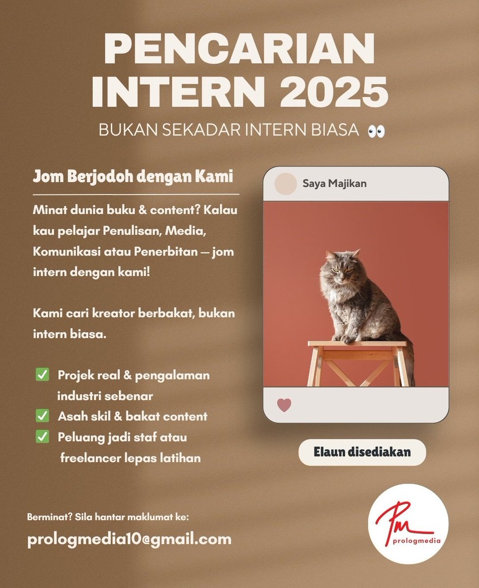 prologmed's tweet image. Terus emel ke prologmedia10@gmail.com.