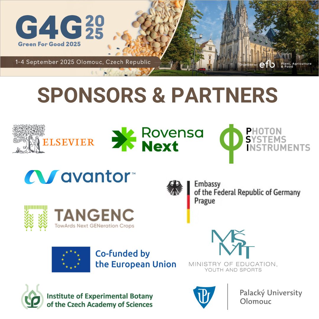 EFB Biotechnology (@efbiotechnology) on Twitter photo Huge thanks to our sponsors for making #G4G2025 possible! ๐ฑ Donโt miss outโregister now for the leading event in plant biotechnology! ๐
๐ efbiotechnology.org/g4g
#Biotech #PlantBiotech #SustainableAgriculture <a href="/sciencedirect/">Elsevier | ScienceDirect</a> <a href="/RovensaNext/">Rovensa Next | Biosolutions</a> <a href="/RovensaNextEsp/">Rovensa Next Espaรฑa | Biosoluciones</a> <a href="/Avantor_News/">Avantor</a> Huge thanks to our sponsors for making #G4G2025 possible! ๐ฑ Donโt miss outโregister now for the leading event in plant biotechnology! ๐
๐ efbiotechnology.org/g4g
#Biotech #PlantBiotech #SustainableAgriculture <a href="/sciencedirect/">Elsevier | ScienceDirect</a> <a href="/RovensaNext/">Rovensa Next | Biosolutions</a> <a href="/RovensaNextEsp/">Rovensa Next Espaรฑa | Biosoluciones</a> <a href="/Avantor_News/">Avantor</a>