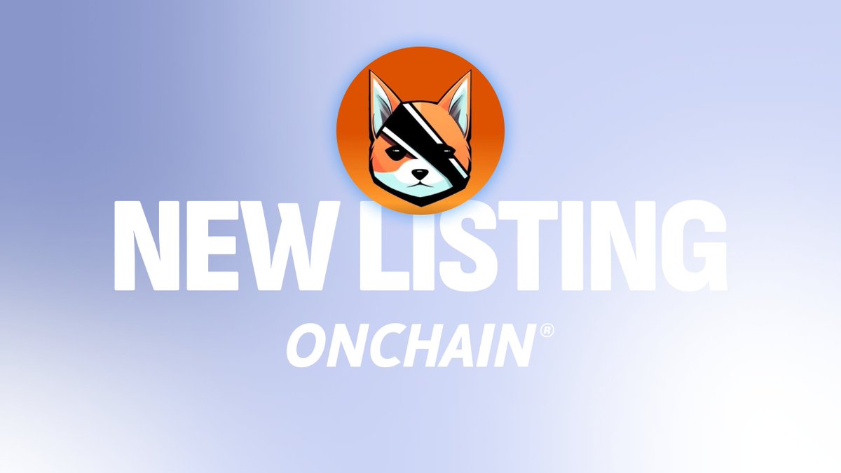 ONCHAIN® Assets (@onchainlisting) on Twitter photo New asset supported by ONCHAIN®
<a href="/ByteDogToken/">Byte Token</a> is now live.
• Ticker: BYTE
• Chain: @Ethereum
• Buy now: buy.onchain.money/BYTE New asset supported by ONCHAIN®
<a href="/ByteDogToken/">Byte Token</a> is now live.
• Ticker: BYTE
• Chain: @Ethereum
• Buy now: buy.onchain.money/BYTE