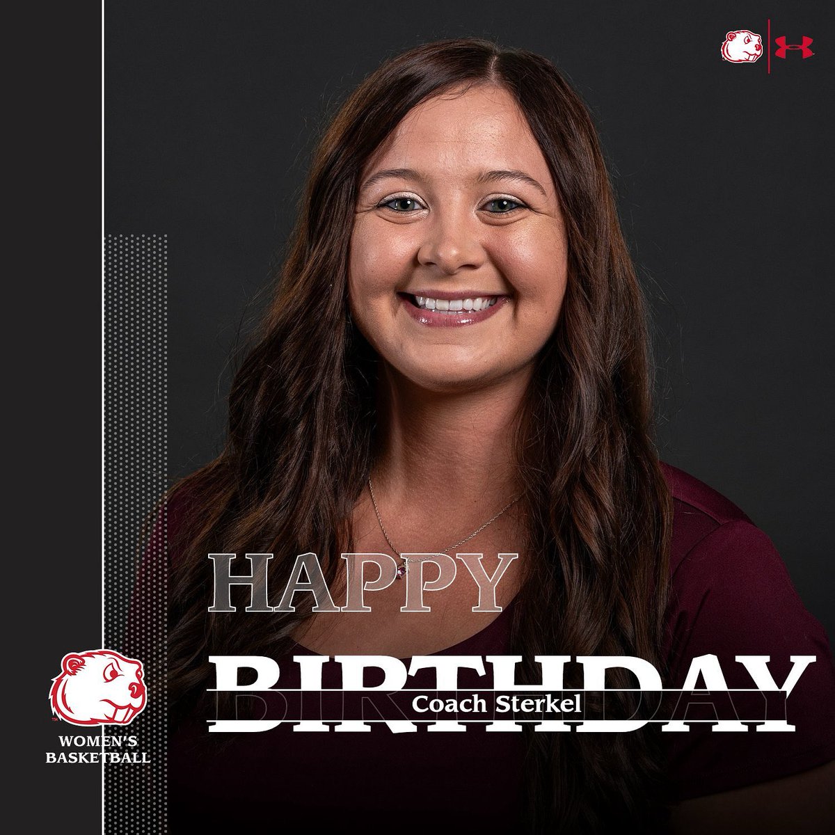 Help us wish a VERY happy birthday to assistant coach, <a href="/emma_sterkel/">Emma Sterkel</a> ! We’re so thankful for everything that you do for our program!! 🥳🫶