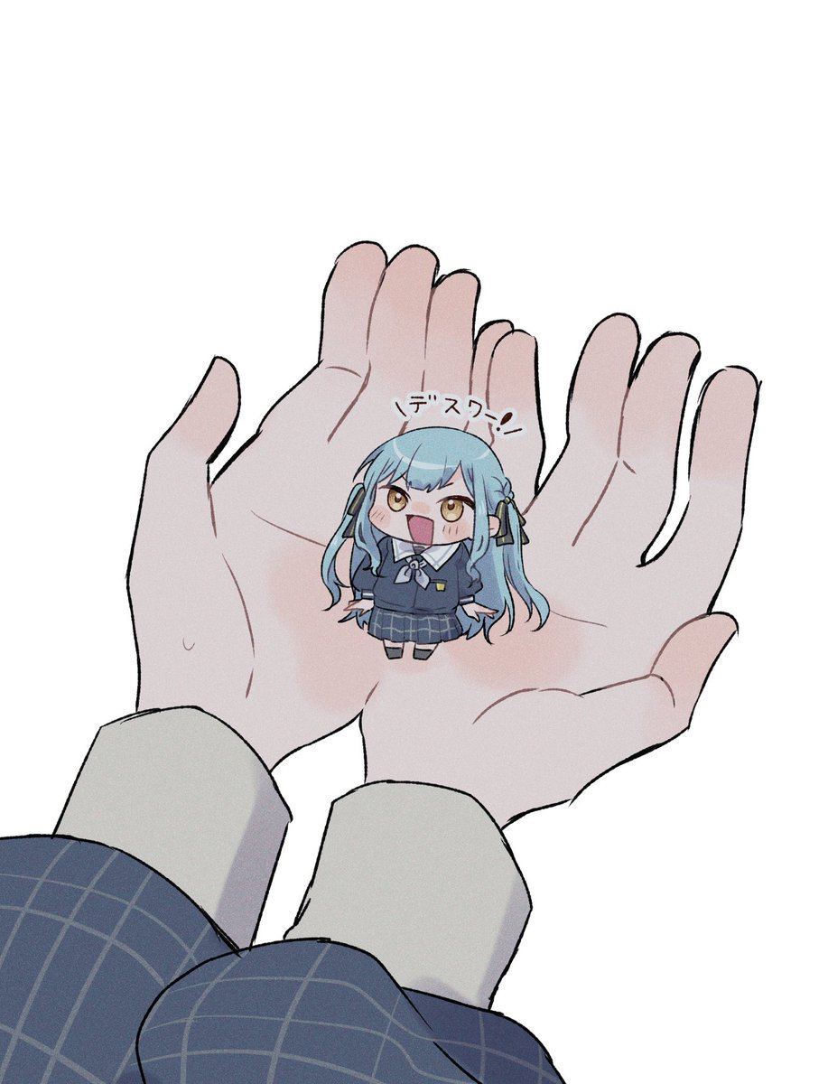 ﾃﾞｽﾜｰって鳴く手乗り祥子