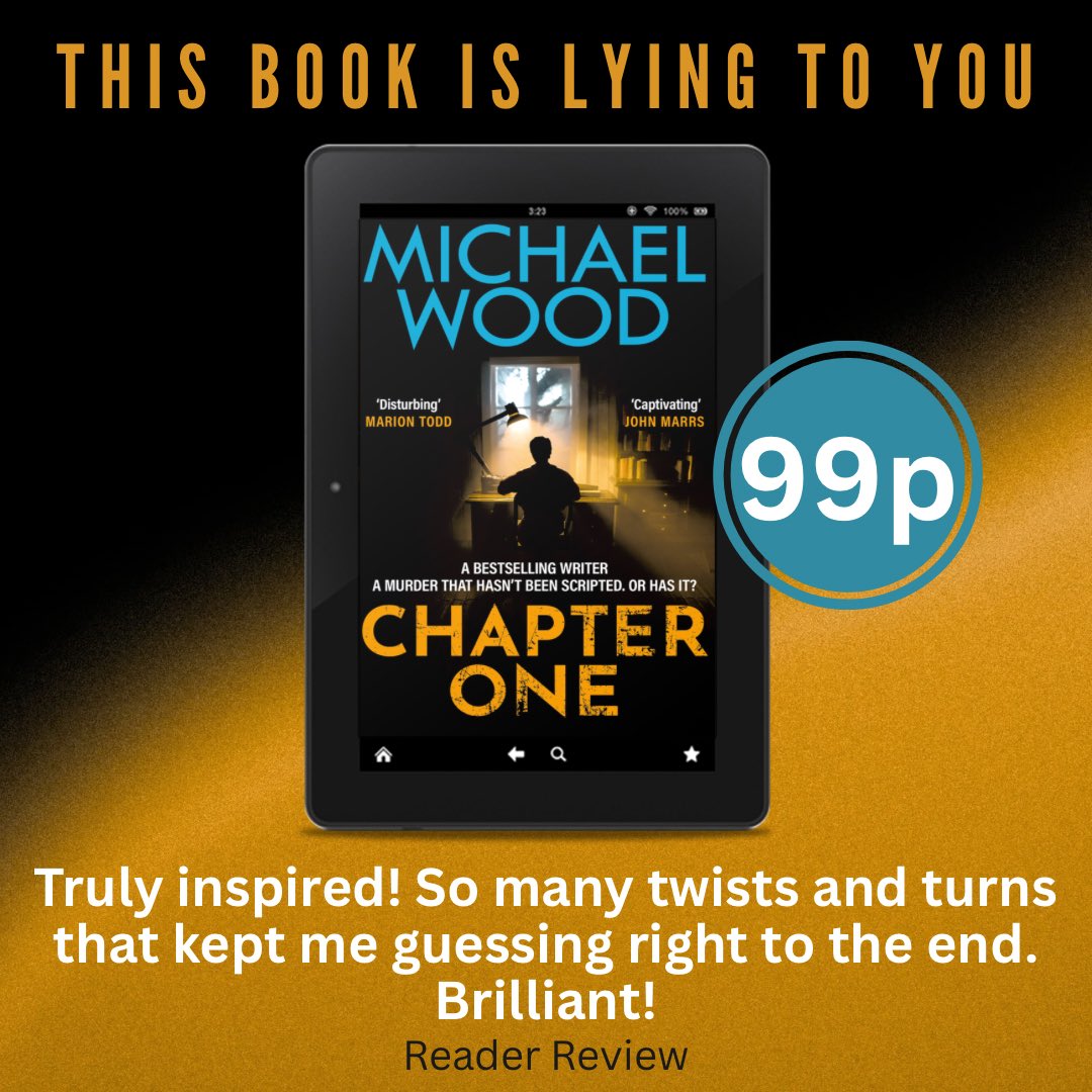 CHAPTER ONE is only 99p to download from Amazon Kindle: amzn.eu/d/ey0BJQm