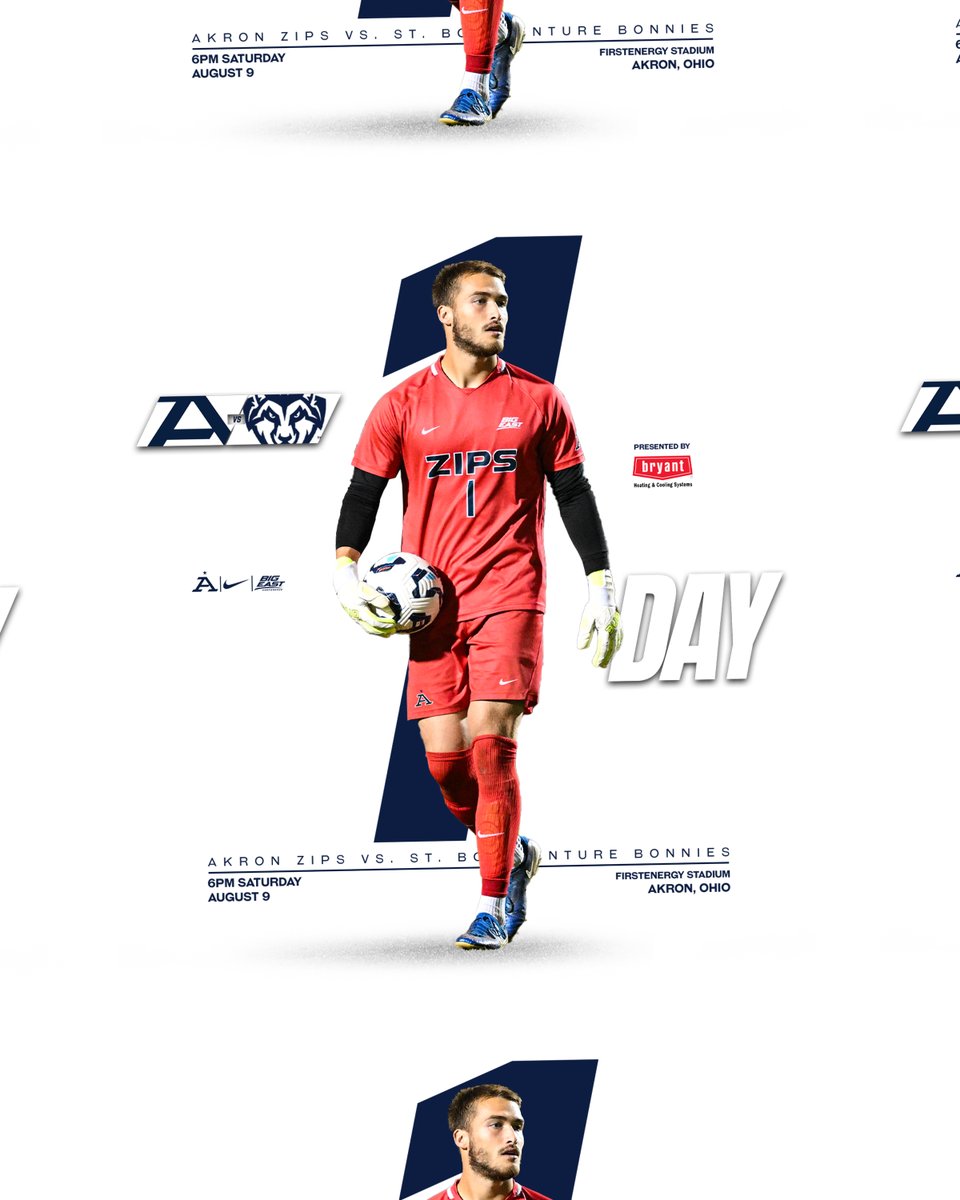 Akron Zips M Soccer (@zipsmsoc) on Twitter photo Tomorrow is the big day for our exhibition opener at FirstEnergy Stadium vs. <a href="/BonniesMSoccer/">Bonnies Men’s Soccer</a> on Saturday (Aug. 9) at 6 pm
#GoZips | #MakeTheClimb | <a href="/ZipsMSoc/">Akron Zips M Soccer</a> 🦘
Buy season and single-game <a href="/ZipsMSoc/">Akron Zips M Soccer</a> 🎟️ now 👉tinyurl.com/2dz5gqyl Tomorrow is the big day for our exhibition opener at FirstEnergy Stadium vs. <a href="/BonniesMSoccer/">Bonnies Men’s Soccer</a> on Saturday (Aug. 9) at 6 pm
#GoZips | #MakeTheClimb | <a href="/ZipsMSoc/">Akron Zips M Soccer</a> 🦘
Buy season and single-game <a href="/ZipsMSoc/">Akron Zips M Soccer</a> 🎟️ now 👉tinyurl.com/2dz5gqyl