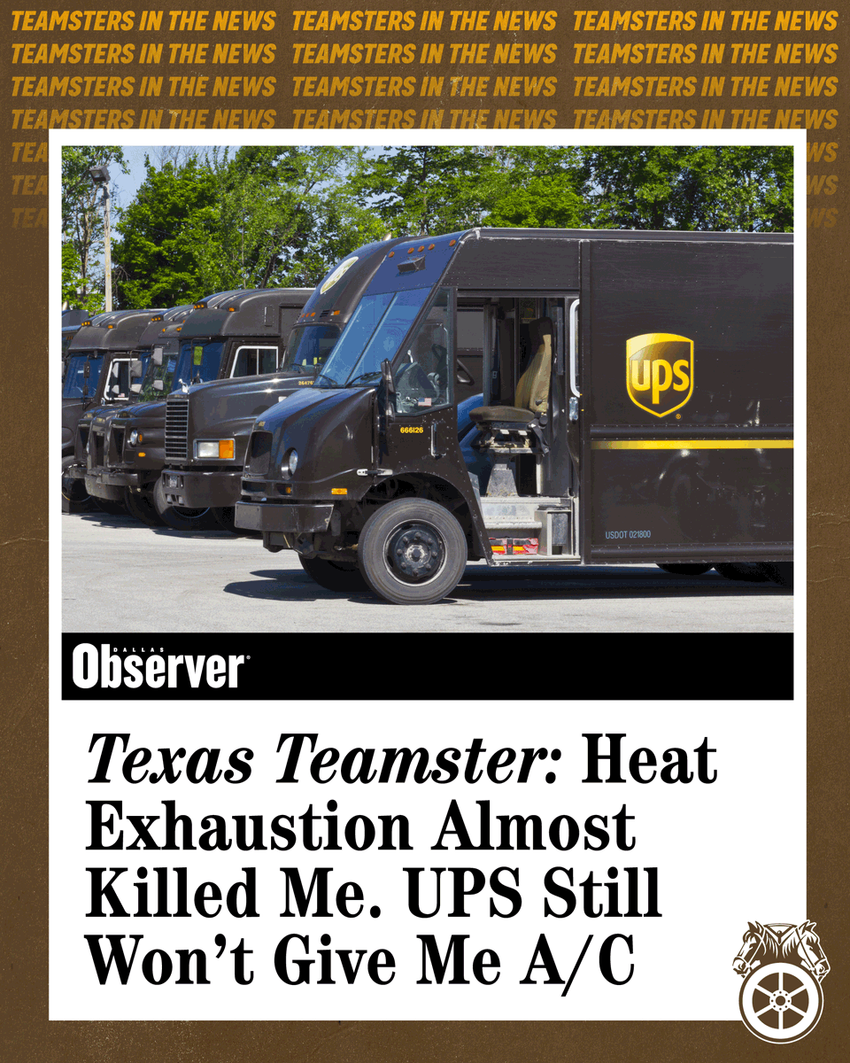Teamsters tweet media