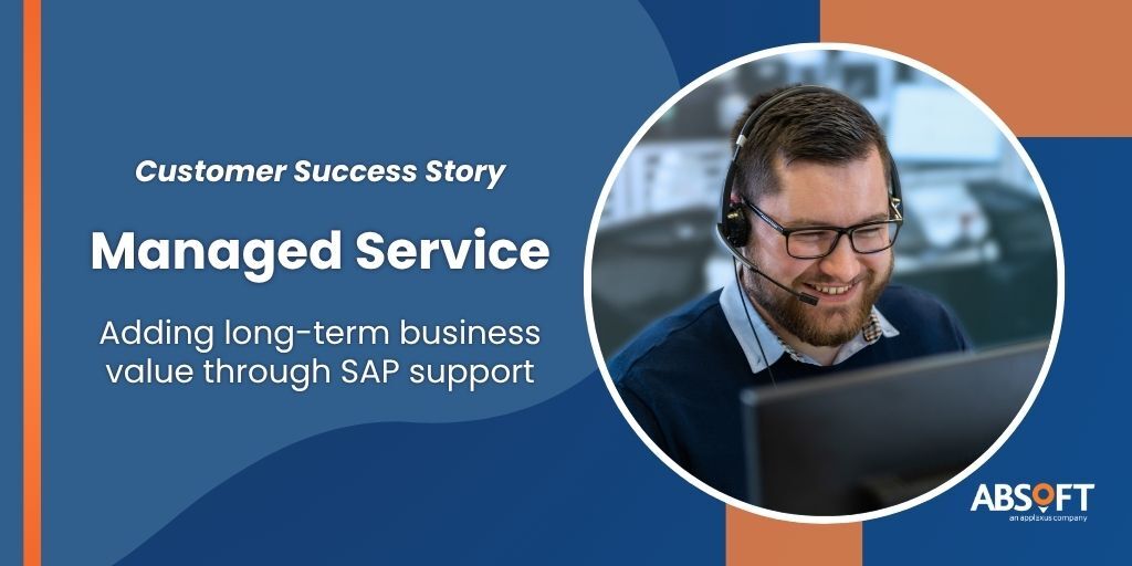 Absoft_Limited's tweet image. Read the full story: hubs.ly/Q03B9ncv0

Businesses need more than reactive #SAPsupport. They need an #SAPpartner for growth.

At Absoft, our Managed Services deliver resilience &amp;amp; long-term value. Discover why clients stay year on year.

#sapconsultancy #customerservice