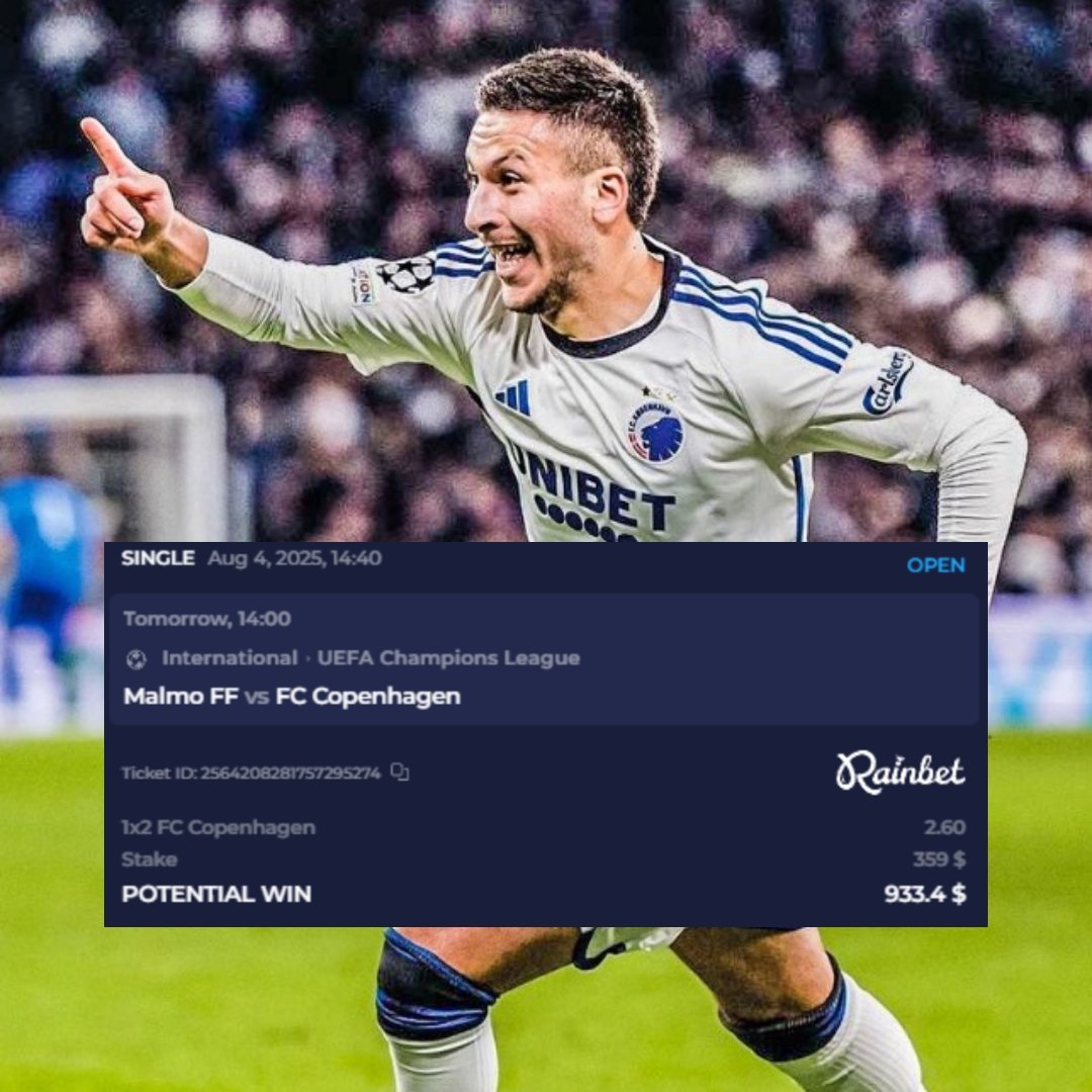 🚨 If FC Copenhagen wins tonight, we’ll give $100 to TWO people who like this tweet