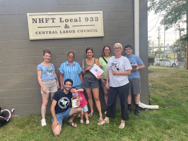 Magda, a <a href="/NHFT933/">New Haven Federation of Teachers Local 933</a> member, is someone who truly believes in uplifting ward 16 through community building and putting in the hard work. I had a great time door knocking with her and even got to meet some Cross parents! The election is coming up in September- cant stop wont stop!