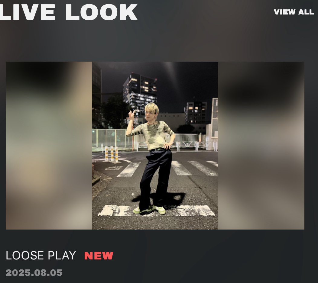 🎩LIVE LOOK🎩

最新のLOOKはこちらから！
doona.fanpla.jp/photo/331/deta…