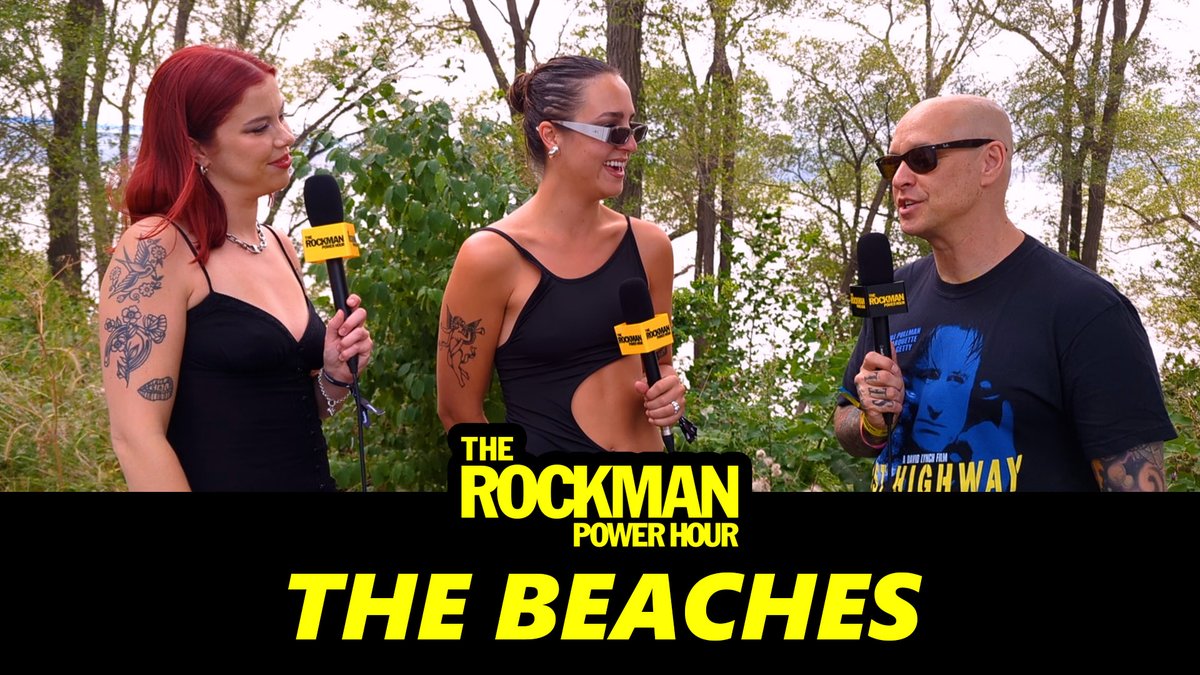 Backstage with <a href="/thebeaches/">The Beaches</a> at <a href="/osheaga/">OSHEAGA</a> 2025! 
👀: youtu.be/ClqmkbkVgEo 

#thebeaches #Osheaga #Osheaga2025