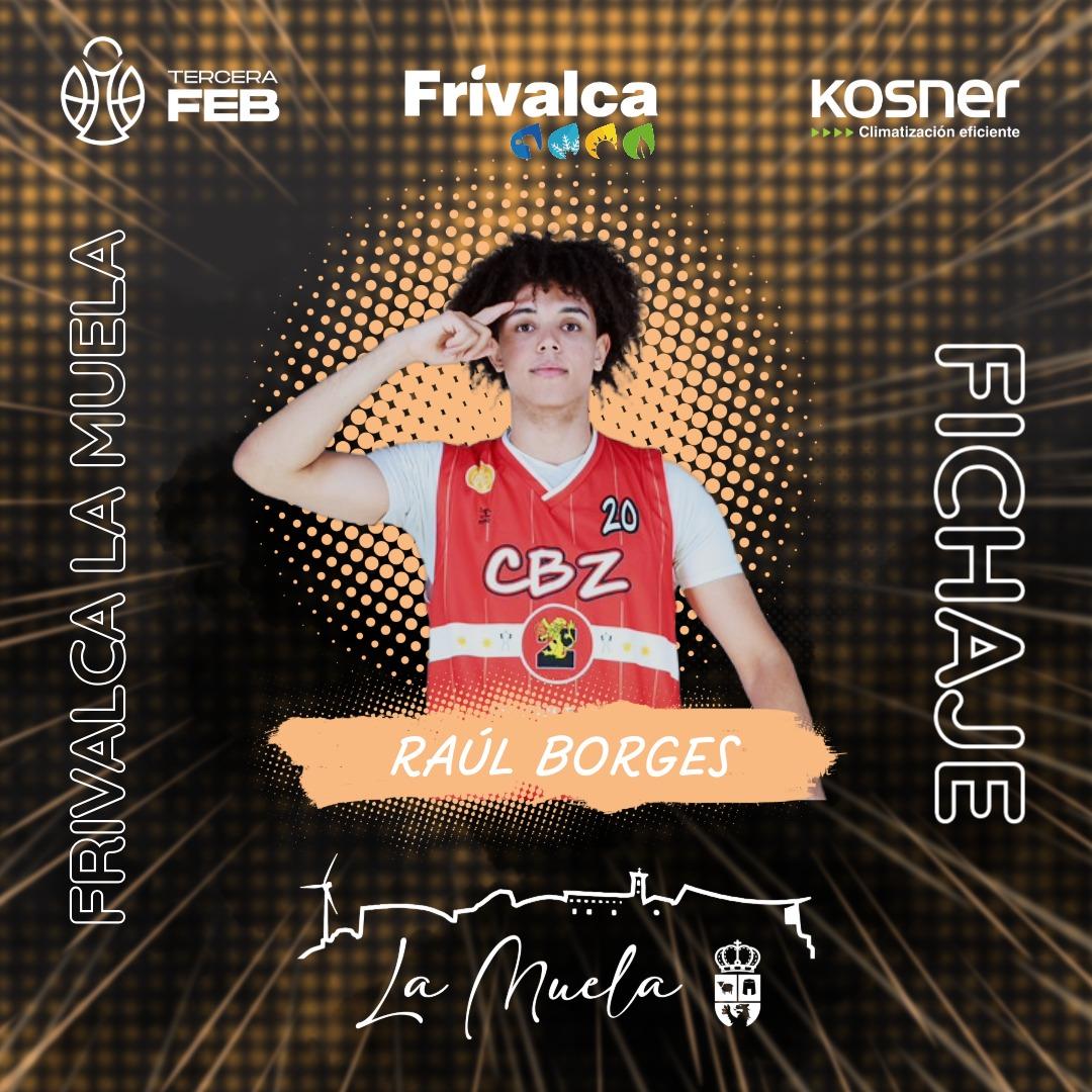 Frivalca La Muela (@frivalcalamuela) on Twitter photo 🎉 ¡FICHAJE! 🏀
Nos complace anunciar la incorporación de Raúl Borges al Club Baloncesto Frivalca La Muela para la próxima temporada.
Jugador con hambre, ganas de mejorar y una capacidad de sacrificio excepcional
¡Bienvenido a La Muela Raúl!🖤🧡
📷 <a href="/Basketistas/">𝐁𝐚𝐬𝐤𝐞𝐭𝐢𝐬𝐭𝐚𝐬 🆓️ 🇺🇦🇵🇸☮️</a> <a href="/cbzaragoza/">Club Baloncesto Zaragoza</a> 🎉 ¡FICHAJE! 🏀
Nos complace anunciar la incorporación de Raúl Borges al Club Baloncesto Frivalca La Muela para la próxima temporada.
Jugador con hambre, ganas de mejorar y una capacidad de sacrificio excepcional
¡Bienvenido a La Muela Raúl!🖤🧡
📷 <a href="/Basketistas/">𝐁𝐚𝐬𝐤𝐞𝐭𝐢𝐬𝐭𝐚𝐬 🆓️ 🇺🇦🇵🇸☮️</a> <a href="/cbzaragoza/">Club Baloncesto Zaragoza</a>