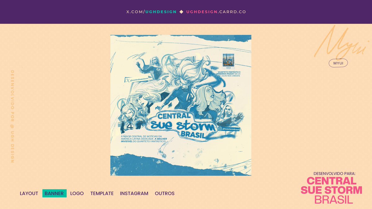 ⨳ Entrega para: 
<a href="/centralsuestorm/">Central Sue Storm BRASIL</a> 

MYUI, UGH DESIGN 
Obrigada pela preferência ♥︎