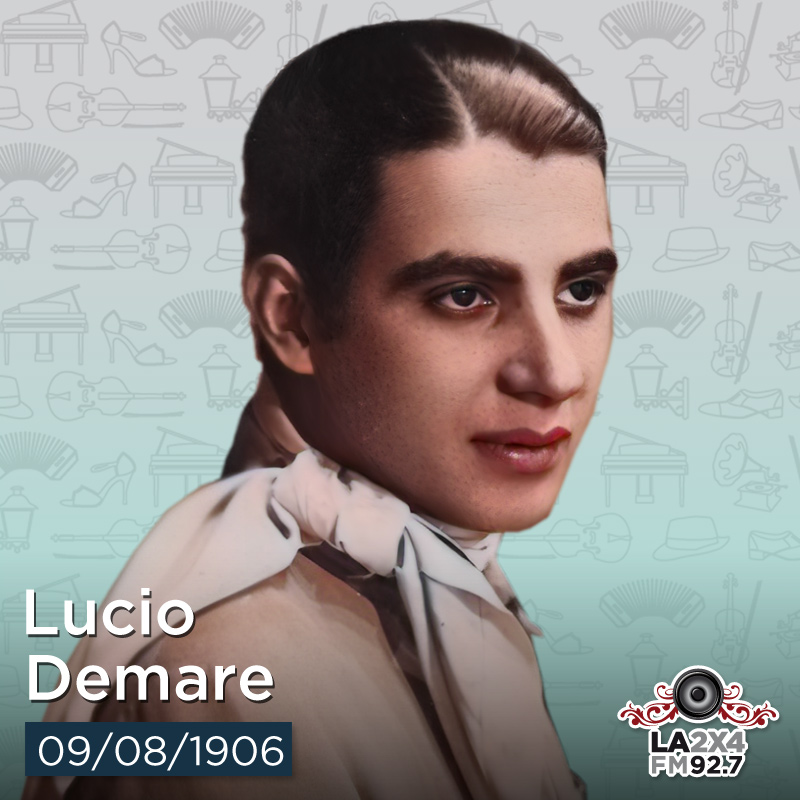[#Efemérides] El 9 de agosto de 1906 nacía el pianista, compositor, arreglador y director Lucio Demare.