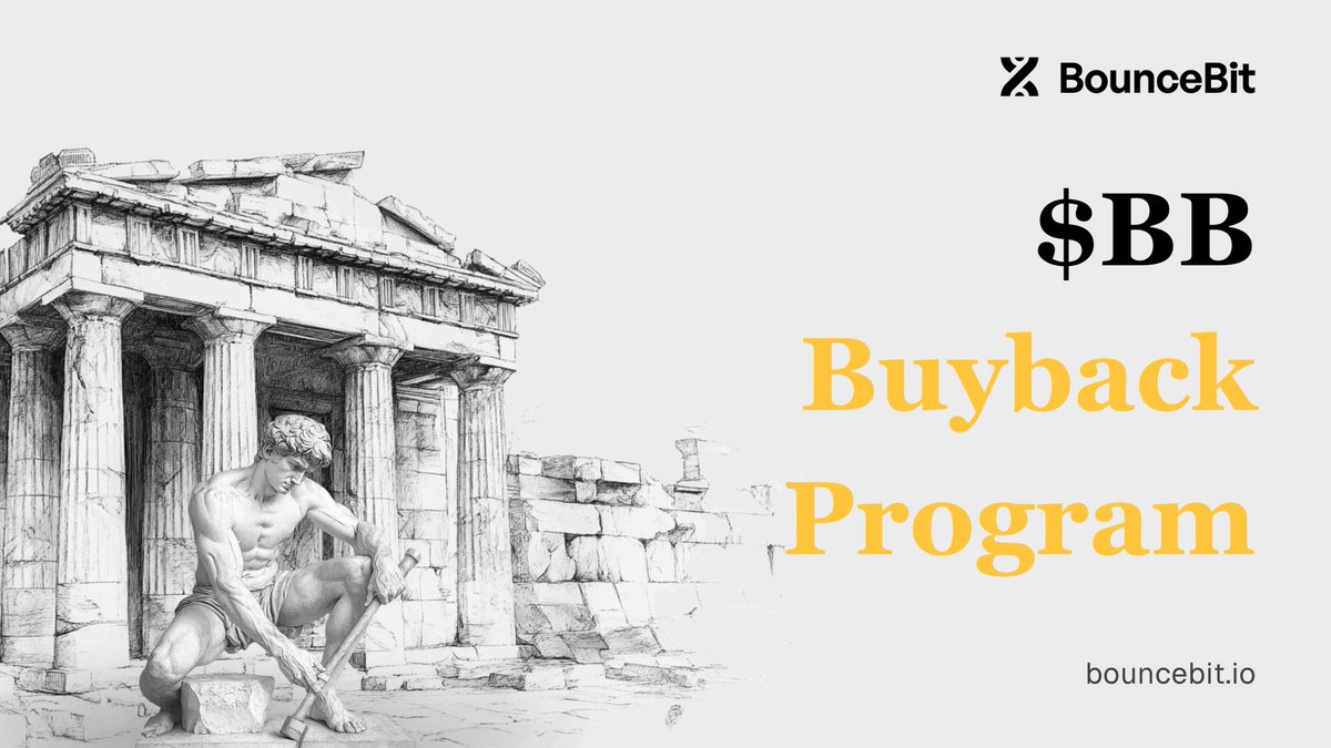 BounceBit is launching a buyback program for $BB, marking the beginning of a multi-year capital deployment strategy as the protocol grows.

The program begins from a position of strength. To date, the protocol has already accrued over $10 million in revenue and is currently on
