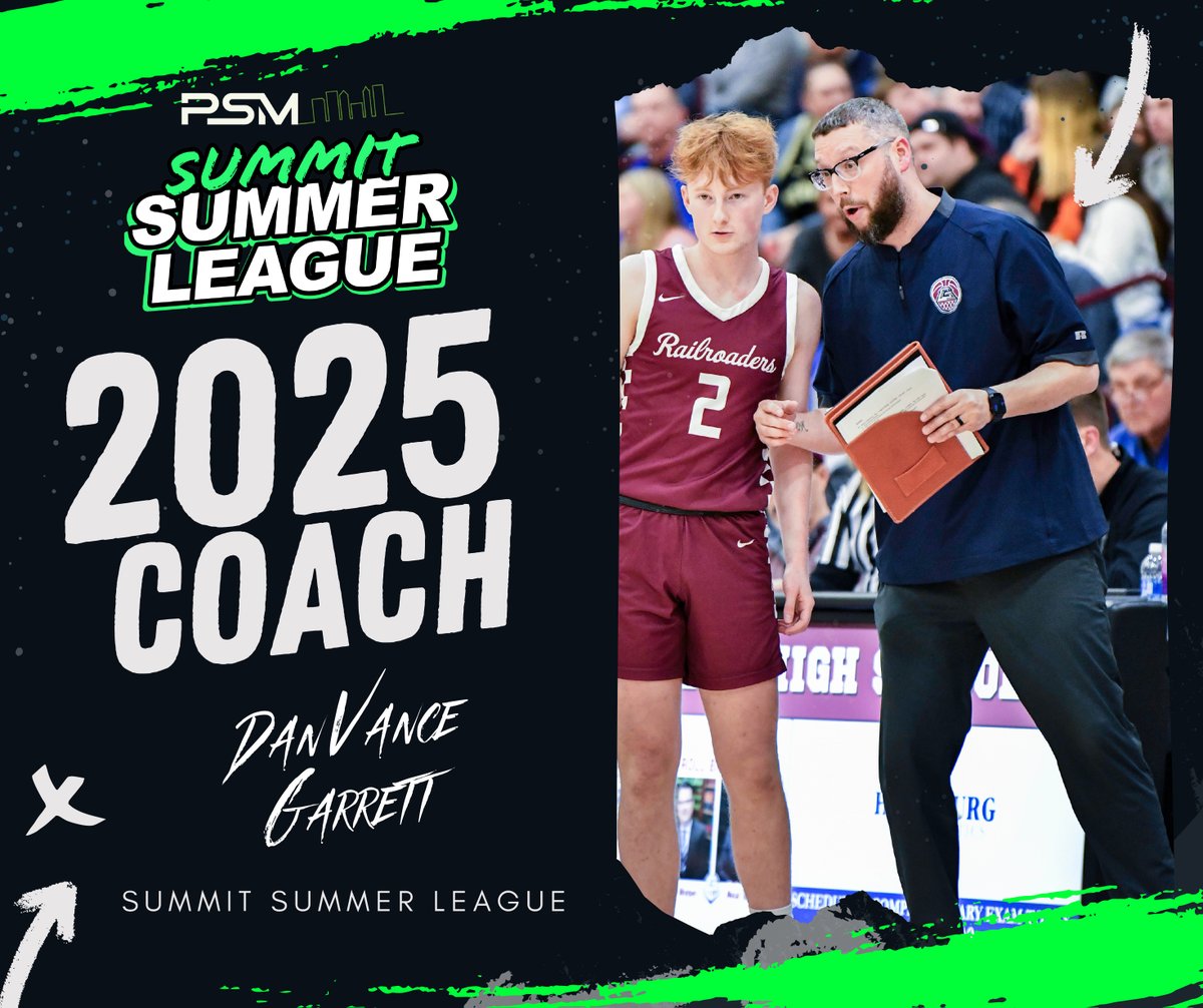 Introducing this year's Summit Summer League coaches. These four coaches will lead teams each Wednesday night at PSM Fieldhouse.

All with varying high school and AAU experience, we are excited to have coaches Deming, Abram, Prokop and Vance with us for the 2025 SSL!
