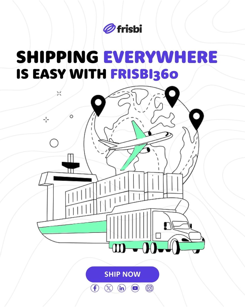 Frisbi360 ships to Amazon, Walmart, your 3PL, or across borders.
One partner for every shipment. Fast, easy, done.
#Frisbi360 #GlobalShipping #EcommerceLogistics #ShipSmart #AmazonFBA