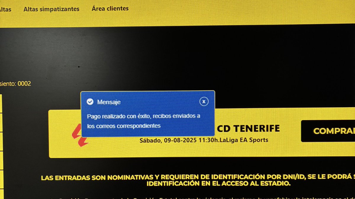 ๐๏ธ๐ฎ๐จ (@rauuusv) on Twitter photo ya tienes mi euro peroโฆ dรณnde esta mi entrada? mรกndenme el correo, sino me hago del Tenerife, tu sabrรกs
<a href="/UDLP_Oficial/">UD Las Palmas</a> ya tienes mi euro peroโฆ dรณnde esta mi entrada? mรกndenme el correo, sino me hago del Tenerife, tu sabrรกs
<a href="/UDLP_Oficial/">UD Las Palmas</a>
