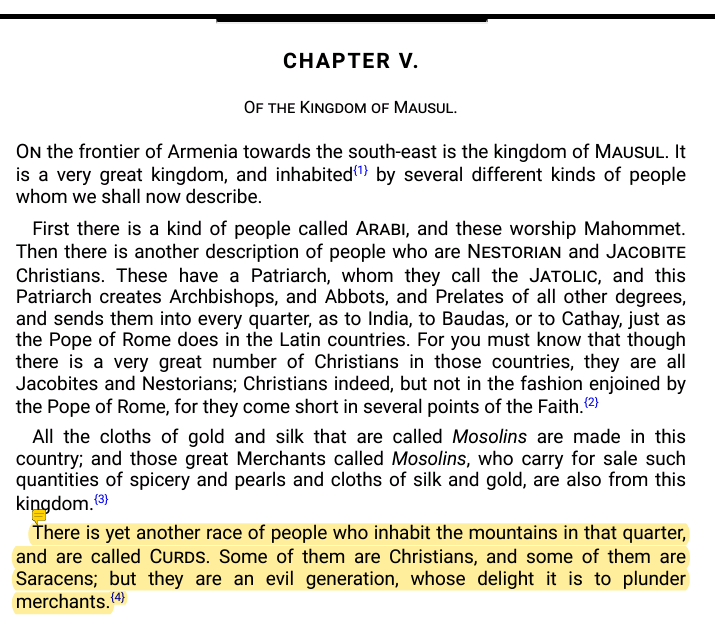 Türkler Roma’yla savaşarak Anadolu’yu aldı. Varsa, Kürtler ise Roma’ya  tabi olmuştur.Türkler,kürtler ile savaşmadı. Marco Polo bile ‘Kürdistan’ı İran toprağı’ olarak 1271' de yazdı. Muhatabınız irandır,Anadolu Türk yurdudur.
🔴 Tarih kırmızı çizgimizdir
🇹🇷  #KürtçülükYalanı