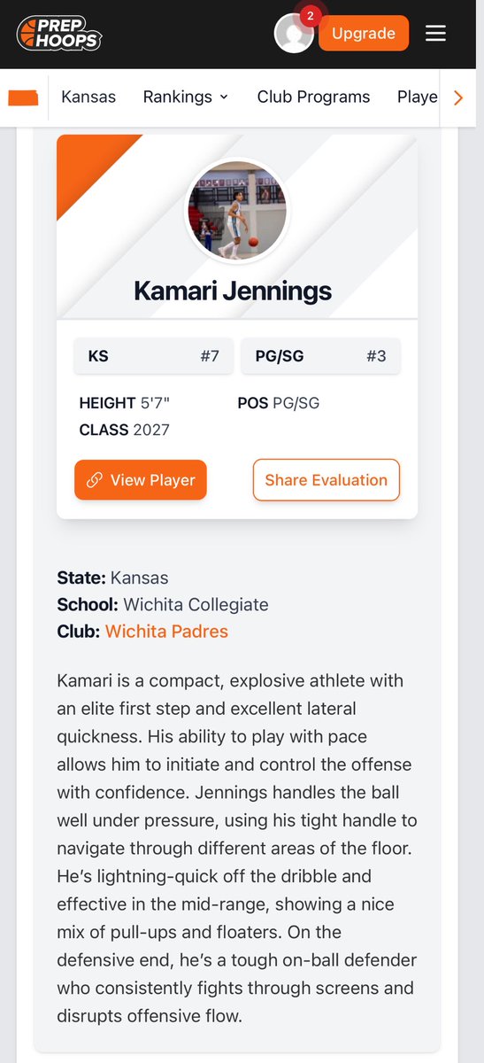We got better! It's time to put your head down this off season and make the jumps you want for yourself. 💪🏾💪🏾🏀🏀 
#TheWorkWillShow 
#DontGetComfortable 
<a href="/PrepHoopsKS/">Prep Hoops Kansas</a> <a href="/WPKeimAraujo27/">Wichita Padres Class of 2027</a> <a href="/CollegiateHoops/">Wichita Collegiate Basketball</a> <a href="/KamariJennings/">Kamari Jennings</a> <a href="/RL_HoopsKS/">RecruitLook Hoops Kansas</a> <a href="/RL_Hoops/">RecruitLook Hoops</a> <a href="/_melowilliams/">Melo</a> @CoachTreal