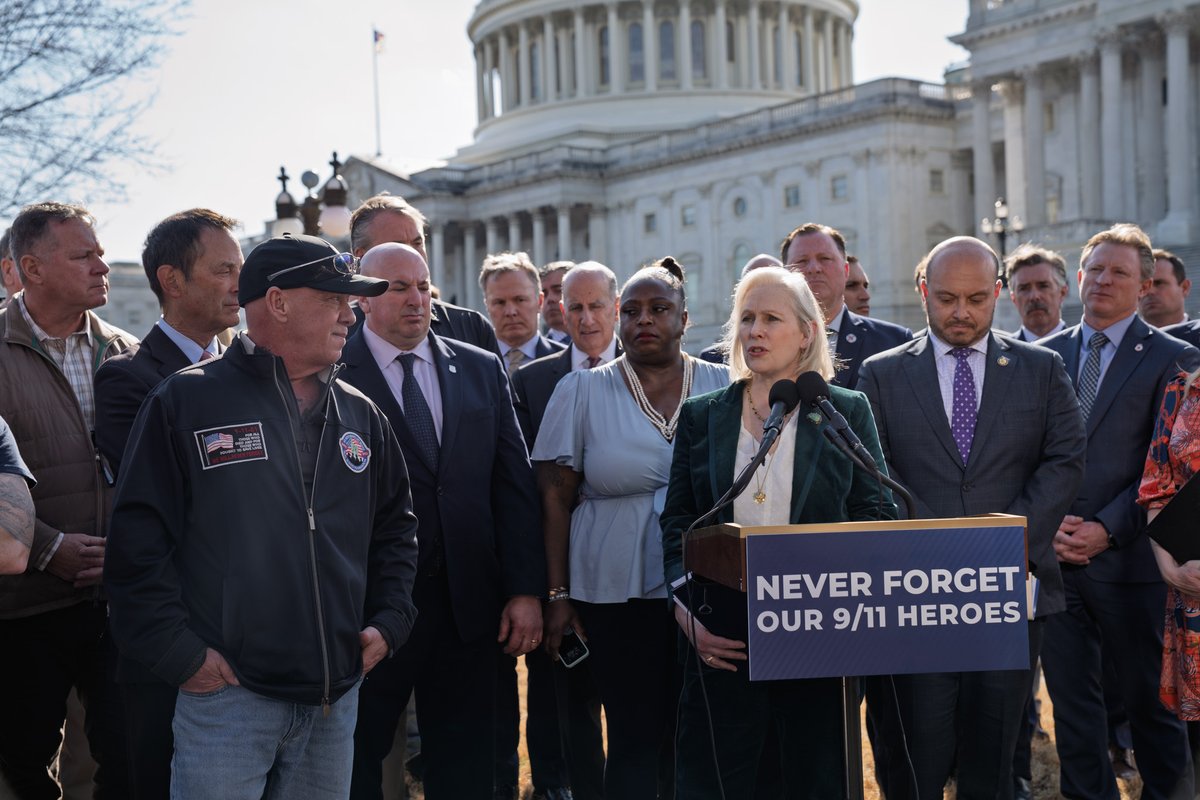 Our 9/11 first responders and survivors deserve timely &amp; comprehensive care.

Today, I'm calling on Secretary Kennedy to address staffing shortages at the World Trade Center Health Program &amp; prevent potential treatment delays caused by this administration's ongoing hiring freeze.
