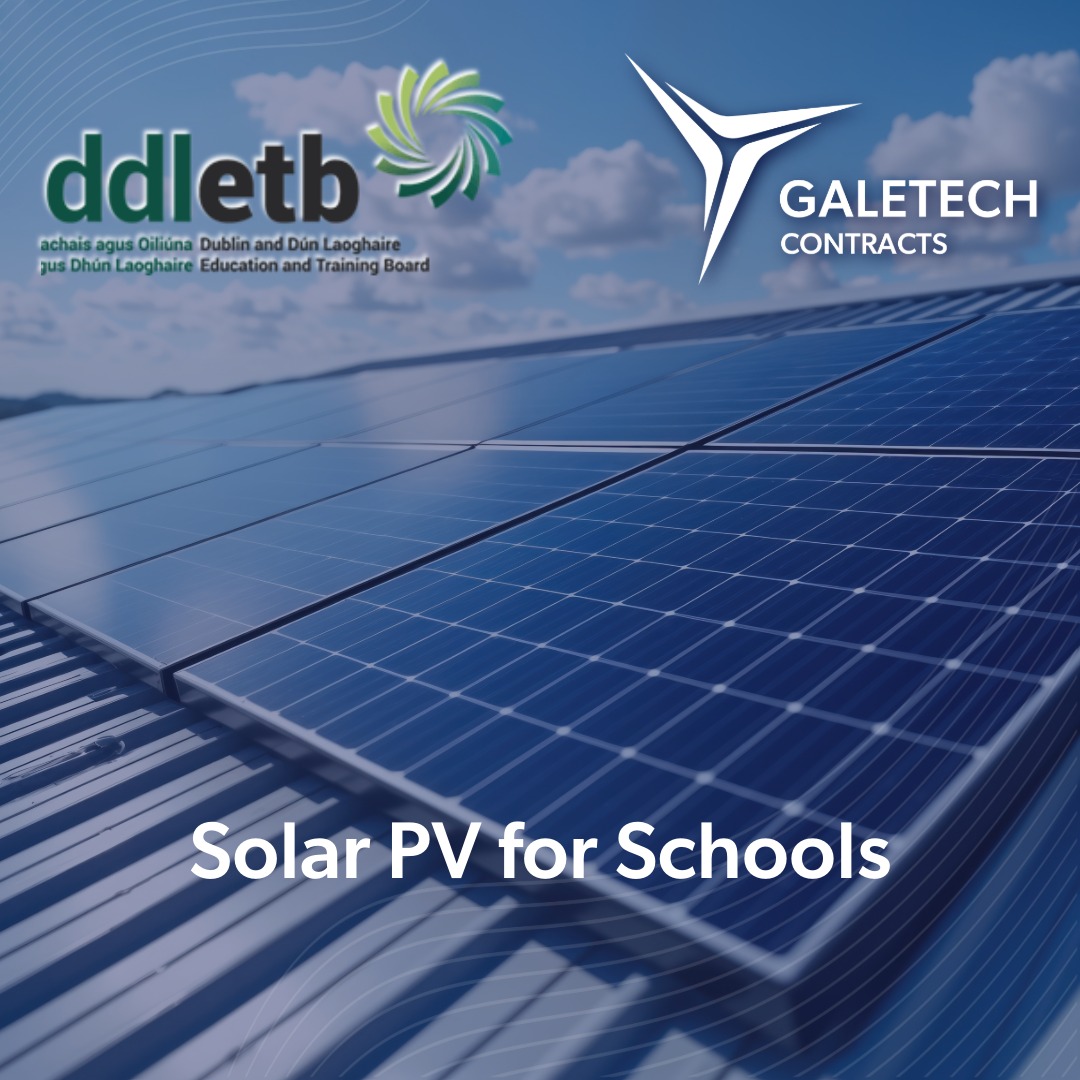 Galetech Group (@galetech_group) on Twitter photo Galetech Contracts has signed a new deal with <a href="/ddletb/">Dublin & Dún Laoghaire ETB</a> to install a 90kWp Solar PV system, set to generate ~75,000 kWh of clean energy yearly across their schools.
Proud to support a greener public sector.
#SolarPV #SolarEnergy #Sustainability #SolarForSchools Galetech Contracts has signed a new deal with <a href="/ddletb/">Dublin & Dún Laoghaire ETB</a> to install a 90kWp Solar PV system, set to generate ~75,000 kWh of clean energy yearly across their schools.
Proud to support a greener public sector.
#SolarPV #SolarEnergy #Sustainability #SolarForSchools