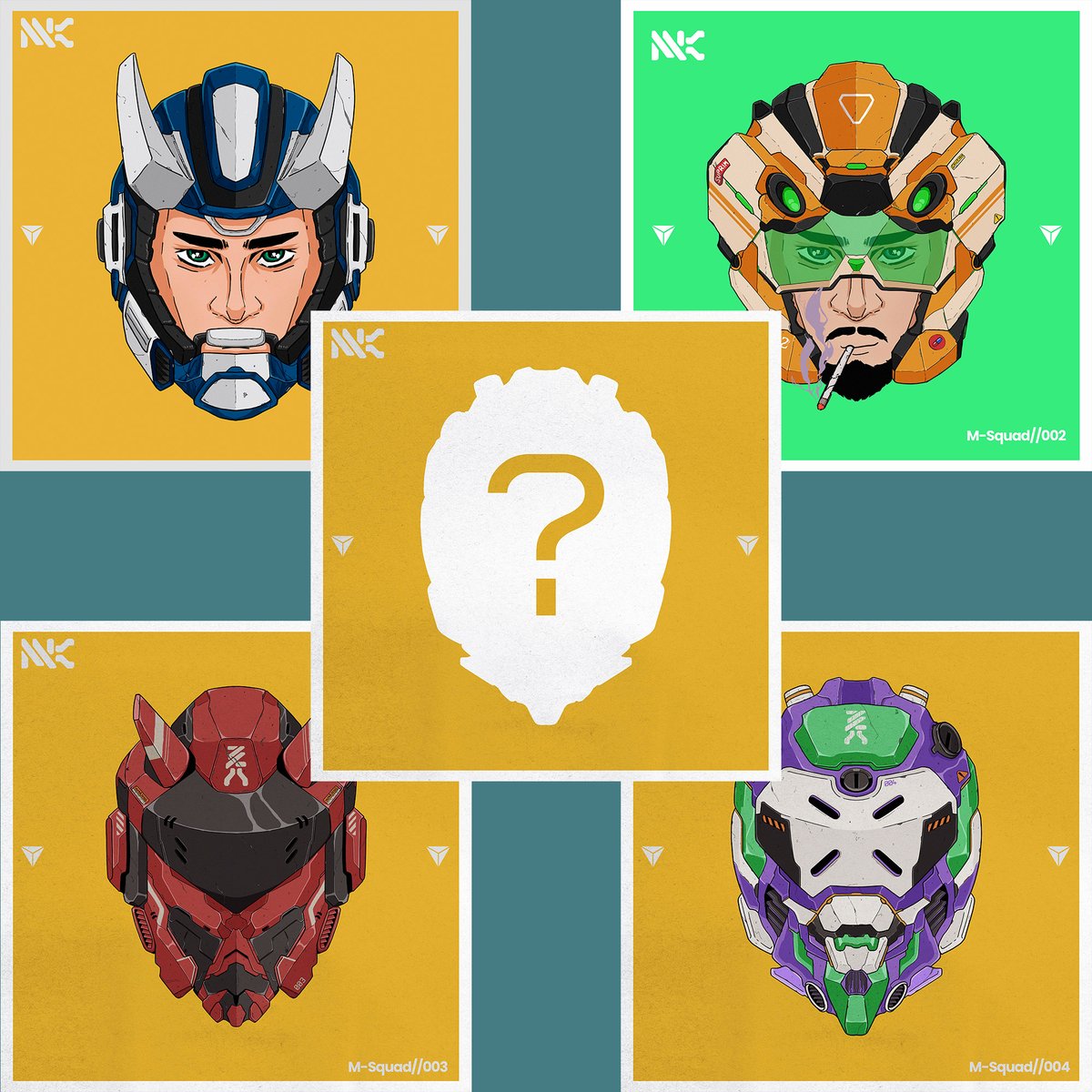 Time to level up the squad!⚡️
M-Squad//005 is coming, and YOU get to help shape it.
Drop your refs or ideas below (shapes, color schemes, anything👀)
Don’t miss the chance to leave your mark on the next drop! 🔥👇

Haven’t subscribed yet? Don’t miss out, hit that button! ⚡️