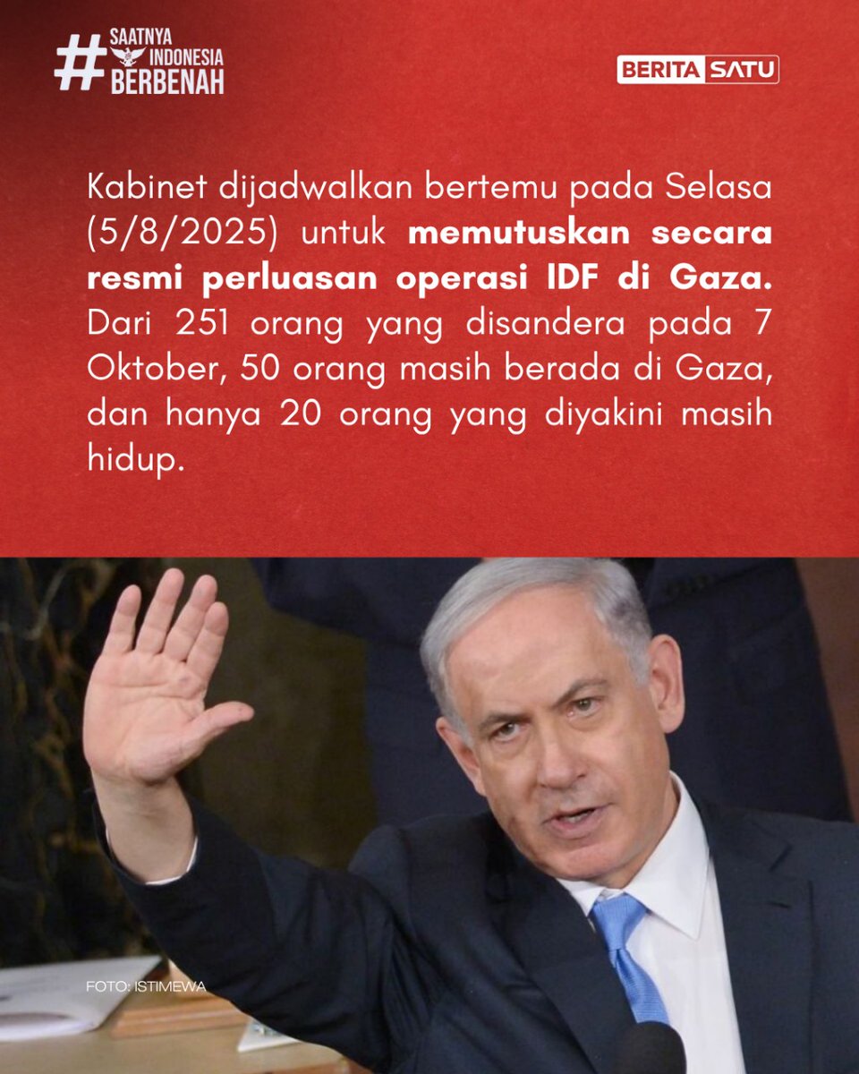 Kegagalan gencatan senjata antara Isr4el dan H*mas memicu Benjamin Netanyahu memerintahkan serangan skala besar dengan tujuan menguasai Gaza.

Update berita selengkapnya di BeritaSatu TV, BeritaSatu.com, dan YouTube BeritaSatu!

#Gaza #Netanyahu #GenjatanSenjata