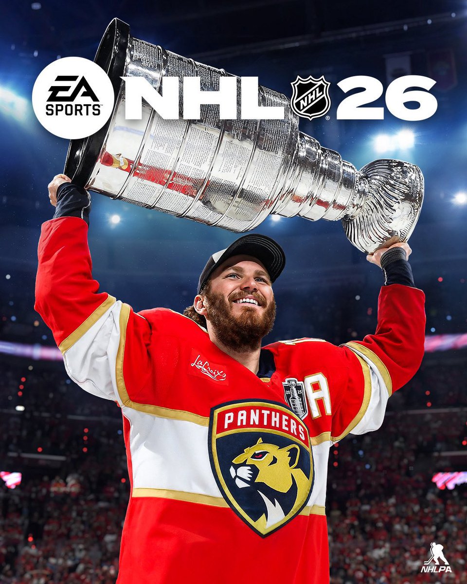 edgarwoo_'s tweet image. #FloridaBoyz — we back up.
Matthew Tkachuk is the first EA cover star in 10 years to rock the Stanley Cup on the front. 🏆