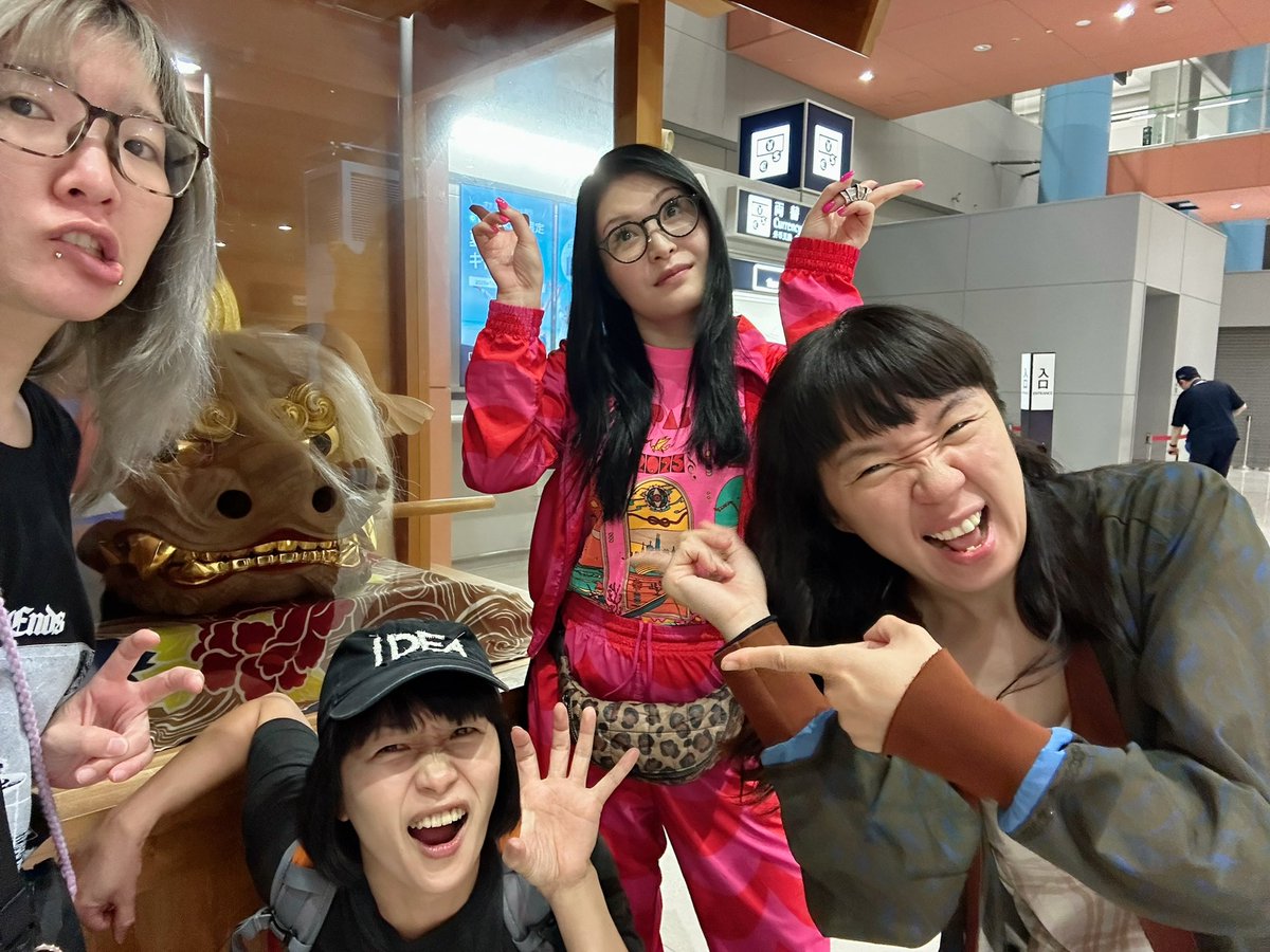 黒曜日 / 碧落 We're back in Japan!🙌 無事帰国いたしました！ 日本のライブたくさん