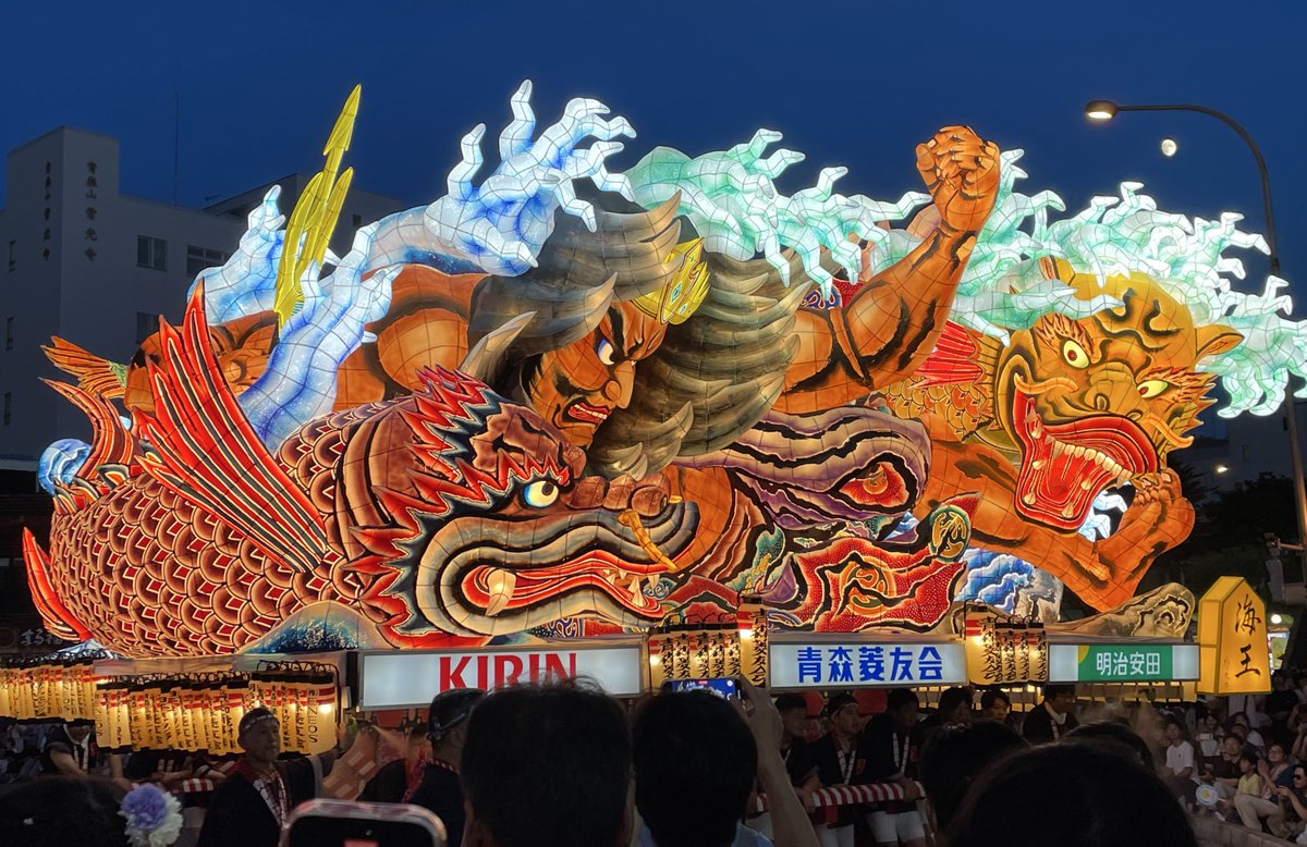 推しねぶたがたくさんあって、ドキドキが止まらない夜。。。