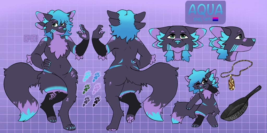 Reference sheet for Aqua