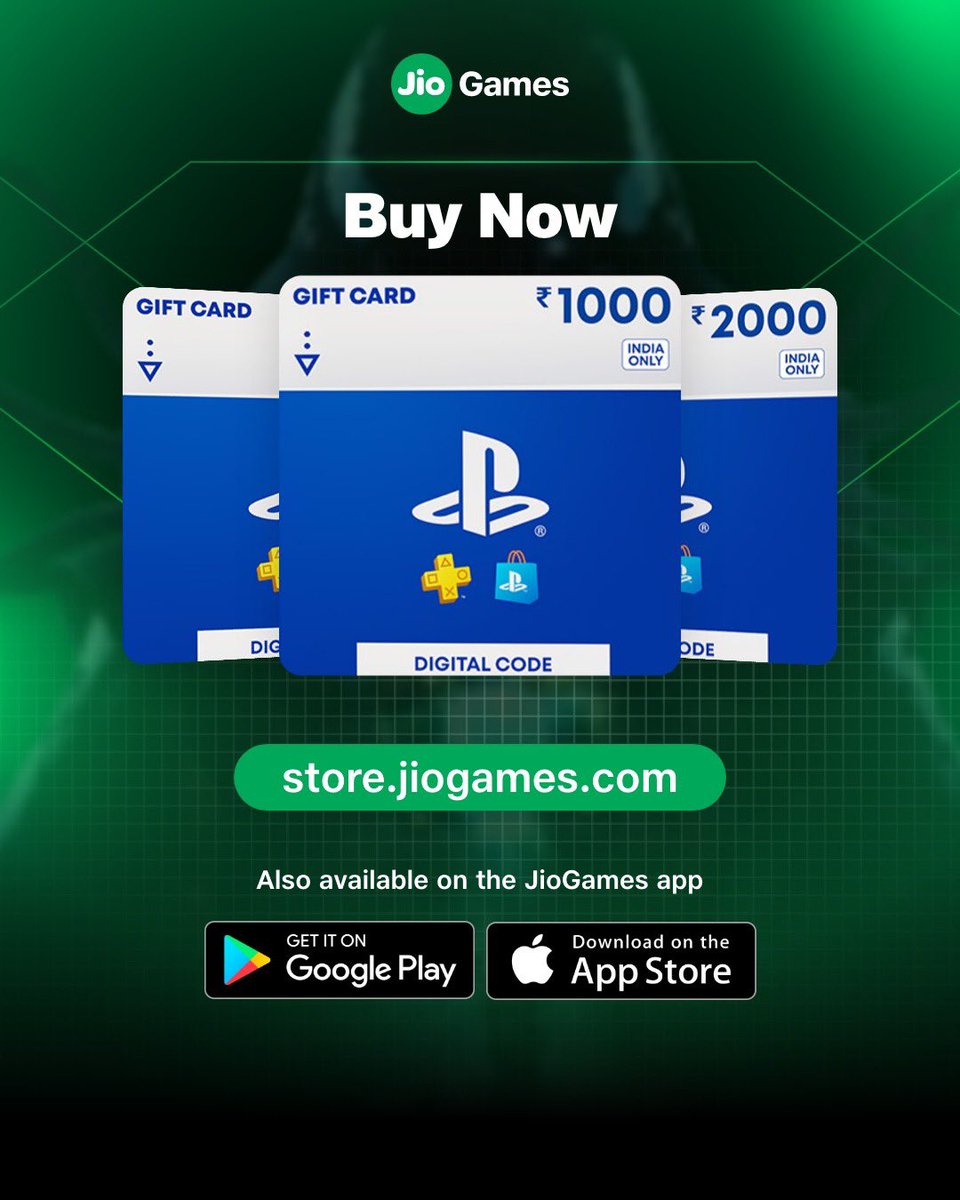 ⚔️ Step into the shadows and forge your legend with Destiny 2: The Edge of Fate! 🌌🔥
Grab your PlayStation vouchers on Store.JioGames.com or to explore Store, click on the link - tinyurl.com/y9xj8cyx

#Destiny #PlayStation #GiftCards #JioGames #GamingCommunity #Gamer