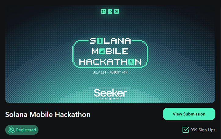 TrencherIQ_'s tweet image. 🚀 OFFICIAL: RankFi.io is registered for the @solanamobile  Hackathon! 🏆

After 6 months of building a comprehensive Solana analytics platform, we're ready to compete with the best mobile dApps in the Solana ecosystem.

📊 What we're bringing: 
• 5-module…