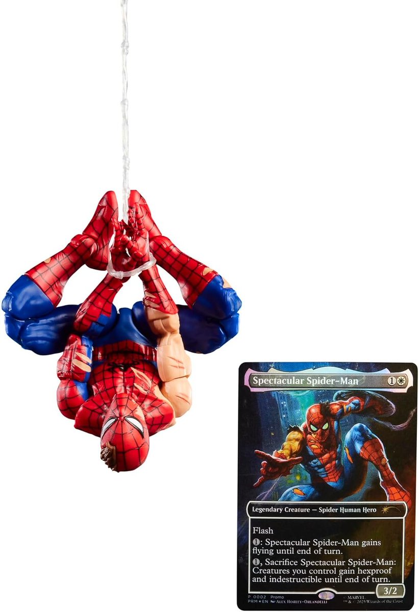 $39.99 - Going in and out of stock #ad 

Spider-Man Marvel Legends Series Magic: The Gathering Battle-Damaged
mavely.app.link/e/jyT6aVTkuVb