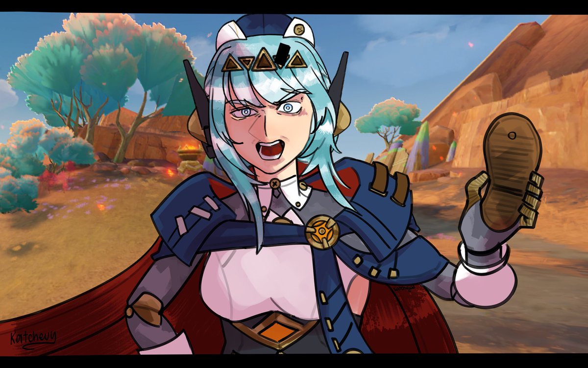 Repost Ineffa #Genshinfanart #Ineffa