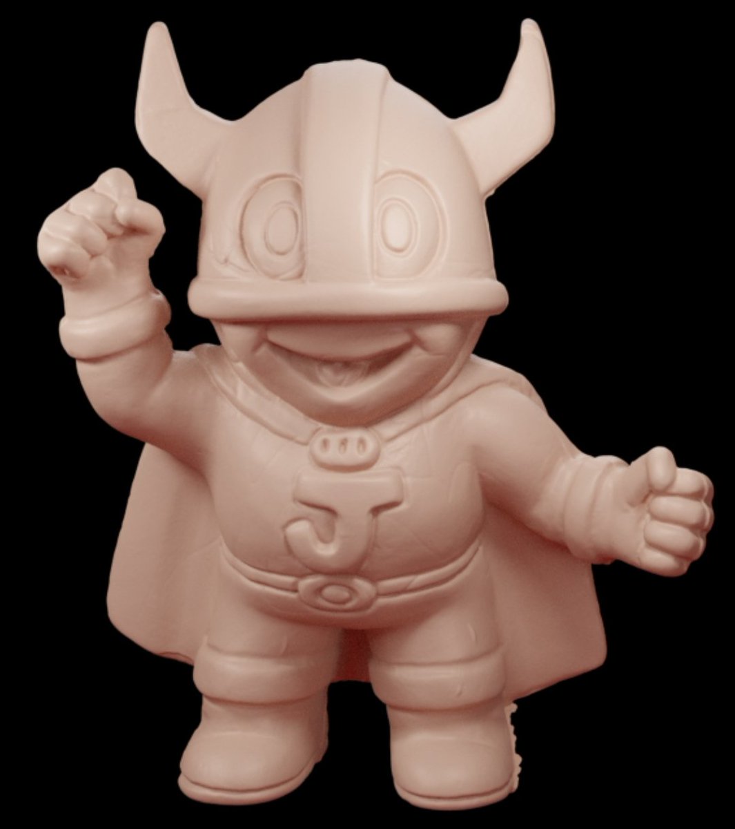 Your 3D scanned keshi today is this fun one of Jack, from Mighty Bomb Jack on Famicom!

This is another from Takahashi's Famicom Superheroes Assemble box set.

Download the stl: archive.org/details/keshiC…