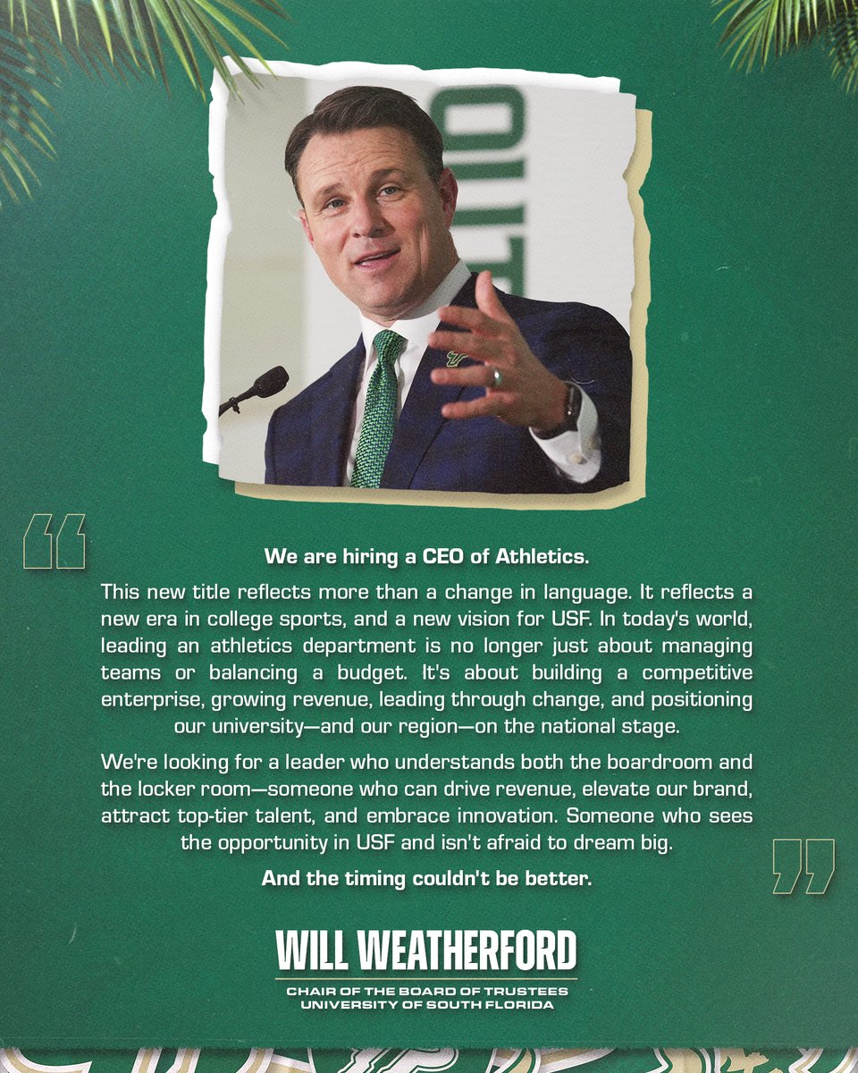 USF Athletics (@usfathletics) on Twitter photo Built for what's next.
📝: gobulls.co/40PwiTH Built for what's next.
📝: gobulls.co/40PwiTH