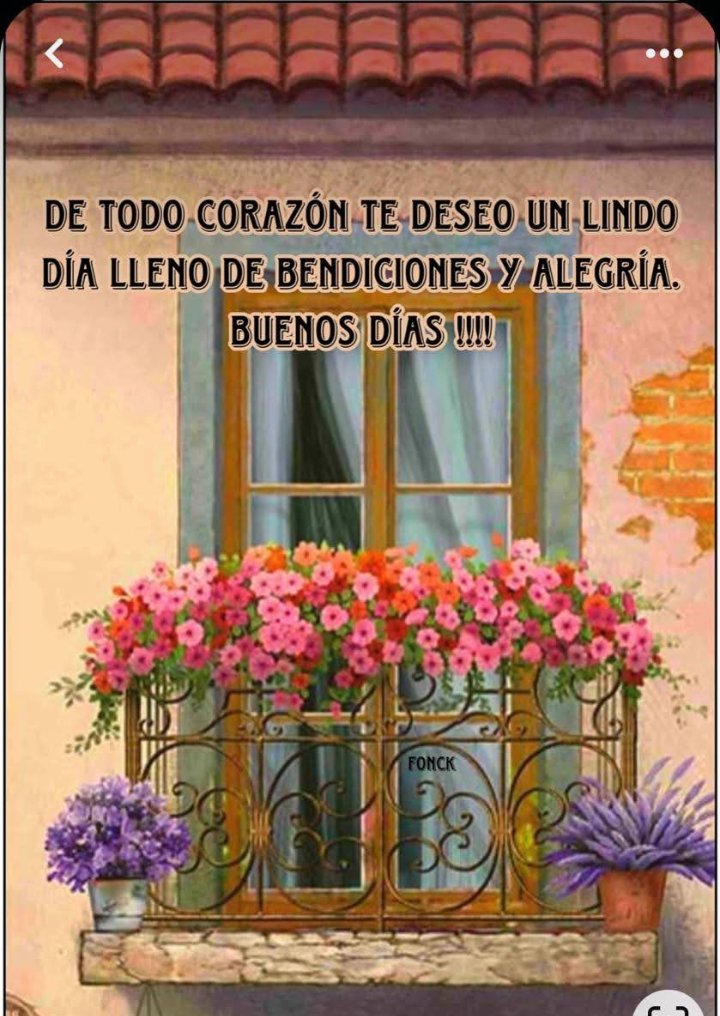 AMIGOS, GRUPO: FELIZ MARTES: EL Señor Bendiga siempre. Igualmente , tu hogar y tu familia!! 🤗💗🙏🙏🌻