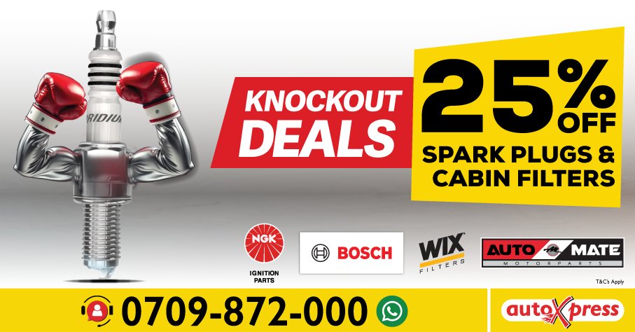 🚗 Give your car the upgrade it deserves and save while you're at it!
NGK Spark Plugs are trusted for top performance, fuel efficiency, and smooth starts.
Get 25% off NGK Spark plugs, Bosch, WiX, Automate Cabin Filters only at AutoXpress.
eu1.hubs.ly/H0m9dg30