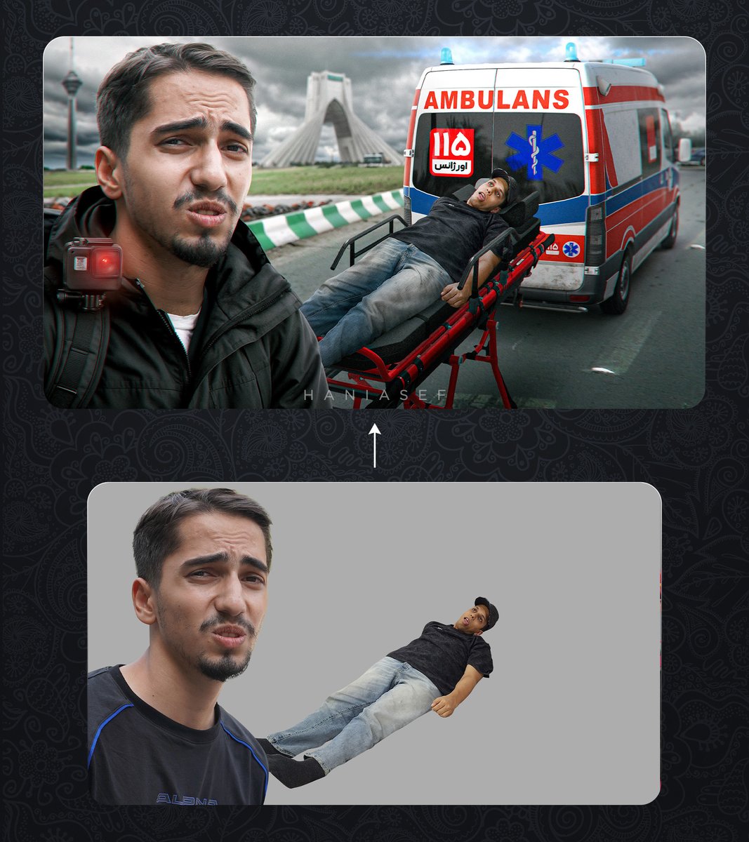 This one was a tricky thumbnail to work with, especially when it came to getting the perspective right!

Thoughts?

#Thumbnail #youtubethumbnail #vlog #vlogthumbnail