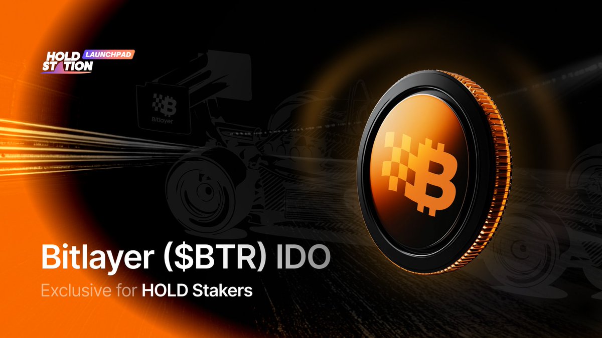 Holdstation - The DeFAI Smart Wallet (@holdstationw) on Twitter photo Introducing the <a href="/BitlayerLabs/">Bitlayer BitVM</a> ($BTR) Token Sale on Holdstation Launchpad!
🔹 Date: From Aug 07 - Aug 11
🔹 Price: $0.20 a.k.a $200M FDV
🔹 Total raise: 950,000 $BTR ($190,000)
🔹 95% allocation for $HOLD stakers
🔹 100% unlocked at TGE
Details: blog.holdstation.com/introducing-th… Introducing the <a href="/BitlayerLabs/">Bitlayer BitVM</a> ($BTR) Token Sale on Holdstation Launchpad!
🔹 Date: From Aug 07 - Aug 11
🔹 Price: $0.20 a.k.a $200M FDV
🔹 Total raise: 950,000 $BTR ($190,000)
🔹 95% allocation for $HOLD stakers
🔹 100% unlocked at TGE
Details: blog.holdstation.com/introducing-th…