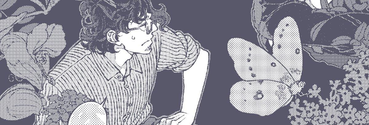 明日の正午『となりの百怪見聞録』第11話［庭の千草］の更新、あります。
他原稿との兼ね合いでかなり短いページ数なのですが、11話の導入として読んでいただけたら嬉しいです。
（11話は2回更新で完結予定です）