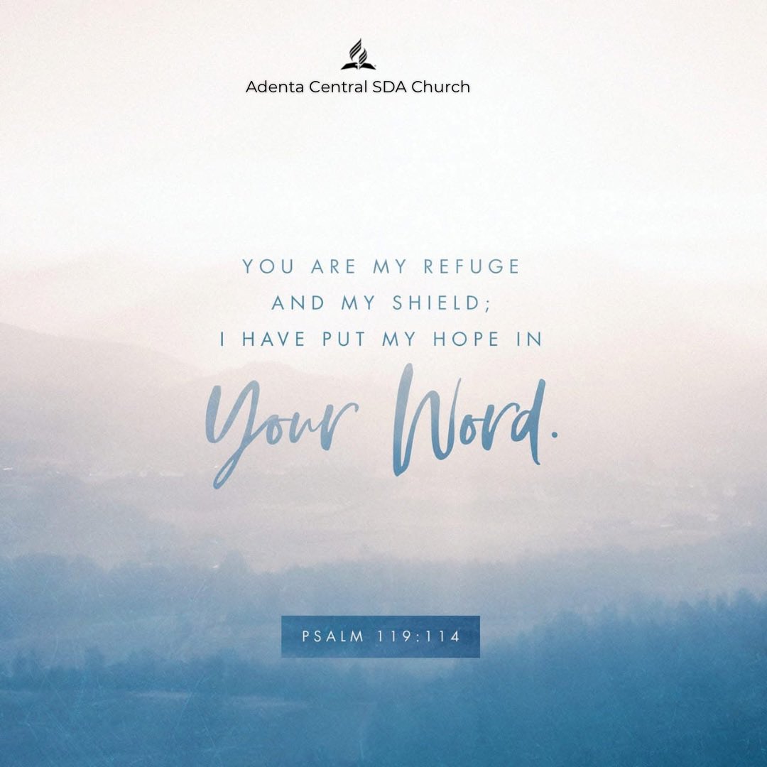 CheckmateKlint's tweet image. Psalm : 119 : 114 - Thou art my hiding place and my shield: I hope in thy word. 

#adentacentralsda
#wadimpact2025
#dailyinspiration
#dailybibleverse
#gcconference
#socialmedia
#salvation
#ghana
