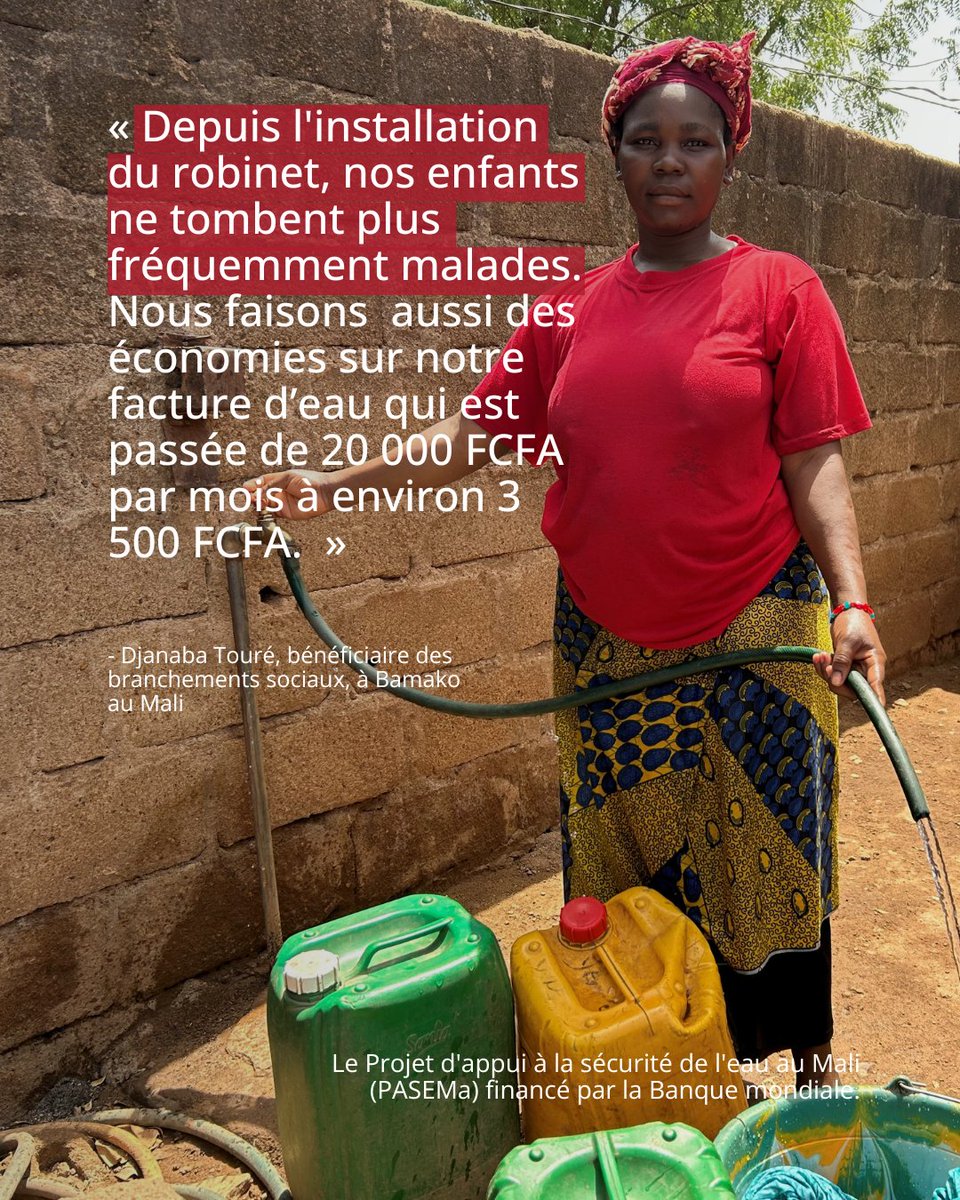 #Data | Le projet Kabala a installé 2 000 km de canalisations, améliorant l'accès à l'eau potable pour 1,3 M de pers et renforçant les services pour 2 M d'autres.
wrld.bg/SOkO50Wu0FS