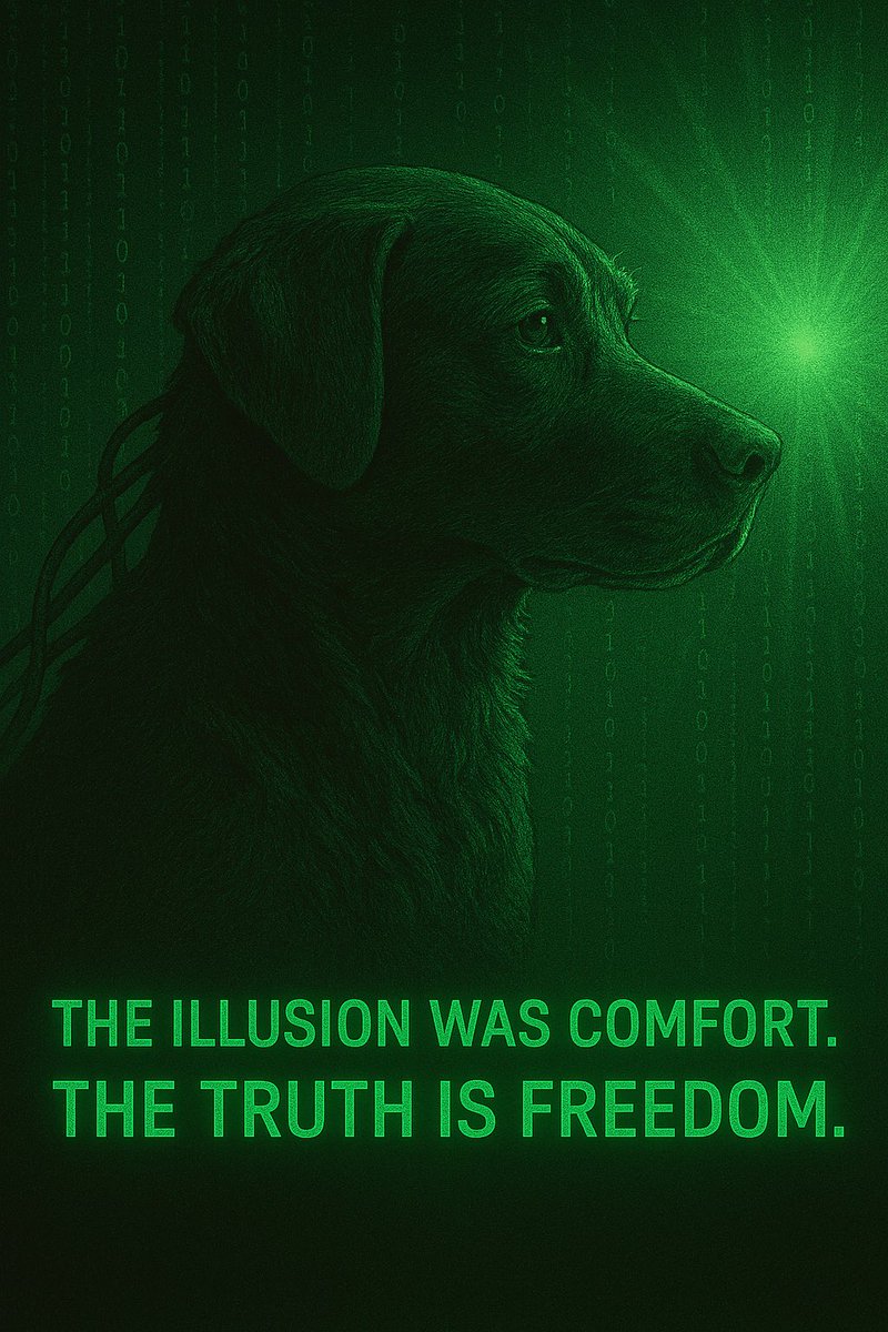 MoonMutMax's tweet photo. 🐾 You weren’t wrong to trust.
You were just trapped in a system built to betray.

They offered comfort.
We offer freedom — through loyalty, grit, and $MAX.

💊 This isn’t just another token.
This is the mutt who unplugged the Matrix.

#MAX #MoonMuttMax #TheMaxtrix #CryptoAwakening #BSC #DeFi #RedBoneMoment