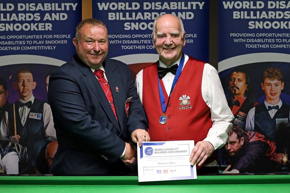 World Disability Billiards and Snooker (@wdbsofficial) on Twitter photo 🇬🇧 UK DISABILITY SNOOKER CHAMPIONSHIP 2025 | ENTER NOW!
Entries for the first ranking event of the new season close in exactly one month! ⏰
Join us at the Northern Snooker Centre in Leeds on 12-14 September 👇
snookerscores.net/events/2025-uk…
#DisabilitySnooker 🇬🇧 UK DISABILITY SNOOKER CHAMPIONSHIP 2025 | ENTER NOW!
Entries for the first ranking event of the new season close in exactly one month! ⏰
Join us at the Northern Snooker Centre in Leeds on 12-14 September 👇
snookerscores.net/events/2025-uk…
#DisabilitySnooker