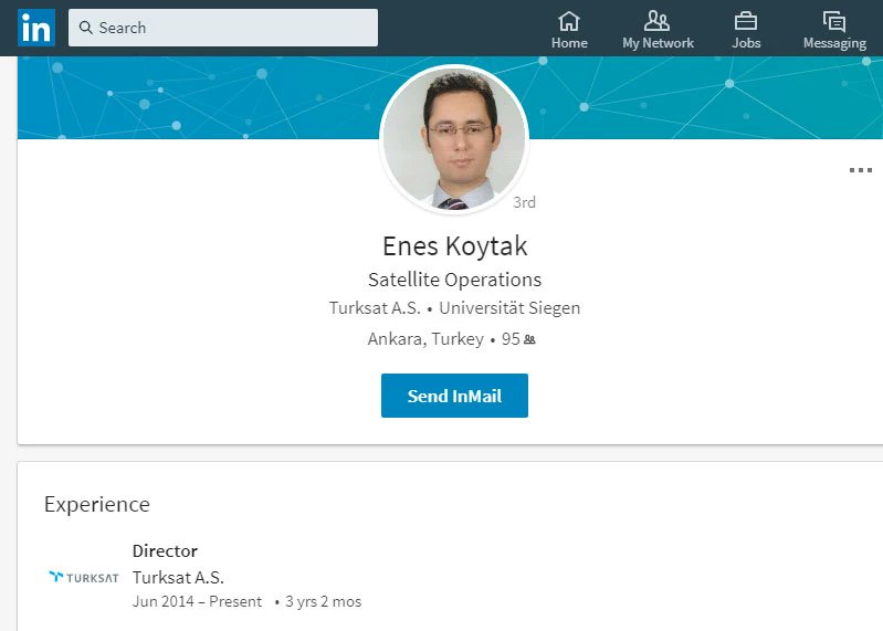 Fatma Betül Sayan Kaya'nın eniştesi Enes Koytak

Enes Koytak da TÜRKSAT'da yıllarca yüksek maaşla “araştırmacı” sıfatıyla çalıştı. Enes Koytak’ın bu görevi sırasında sık sık yurtdışına çıktığı iddia edildi.