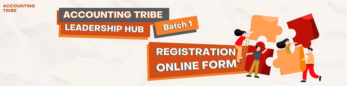 📢 KESEMPATAN IKUT BOOTCAMP ACCOUNTING TRIBE GRATIS✨

Accounting Tribe Leadership Hub Batch 1 is now open for registration!  

It is a fully-funded, curated leadership program designed to shape your mindset, sharpen your skills, and connect you with legit FAT professionals.
