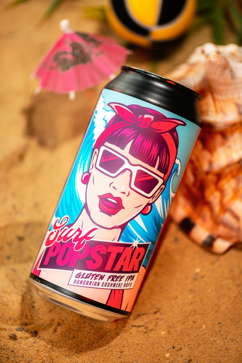 After Citra, Simcoe, Columbus and a whole bunch of hoppy chart-toppers here comes the 10th POPSTAR. SURF POPSTAR, a true old-school West Coast IPA base with laid-back bitterness and full-on refreshment, is riding the waves of Hungarian-grown Cashmere hops: madscientist.hu/en/termek/surf…