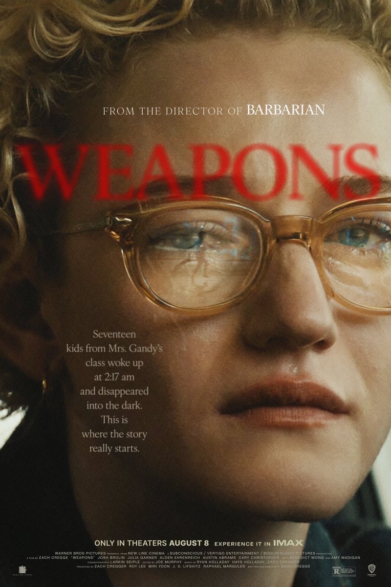 One of the best movie posters I've seen this year. 

#Weapons